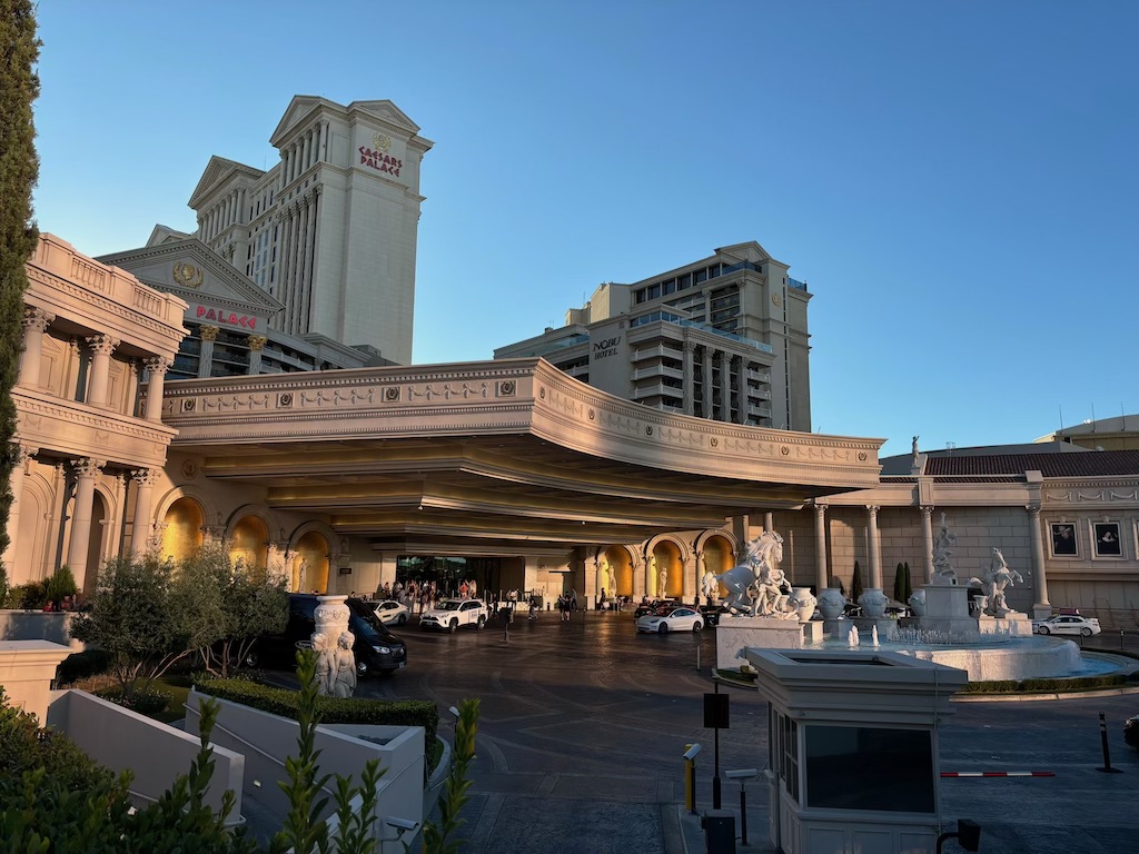 Caesars Palace entrance