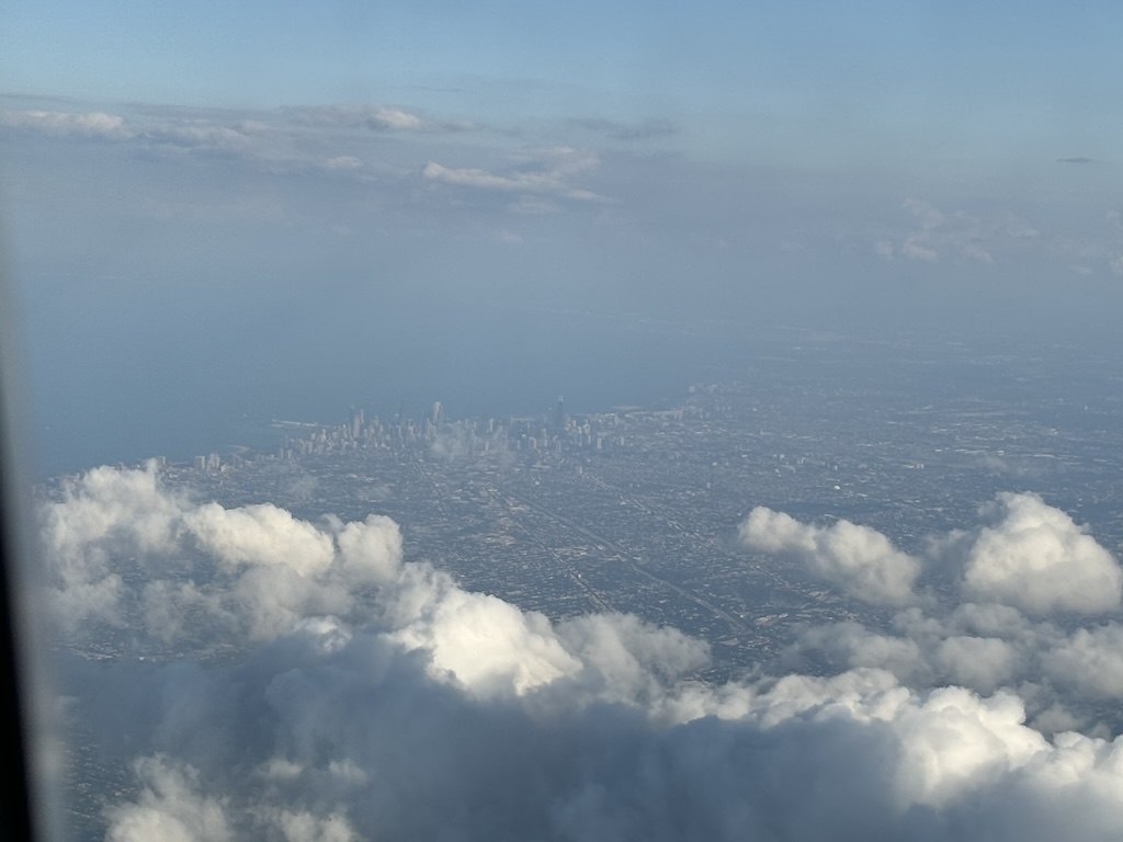 Chicago from above