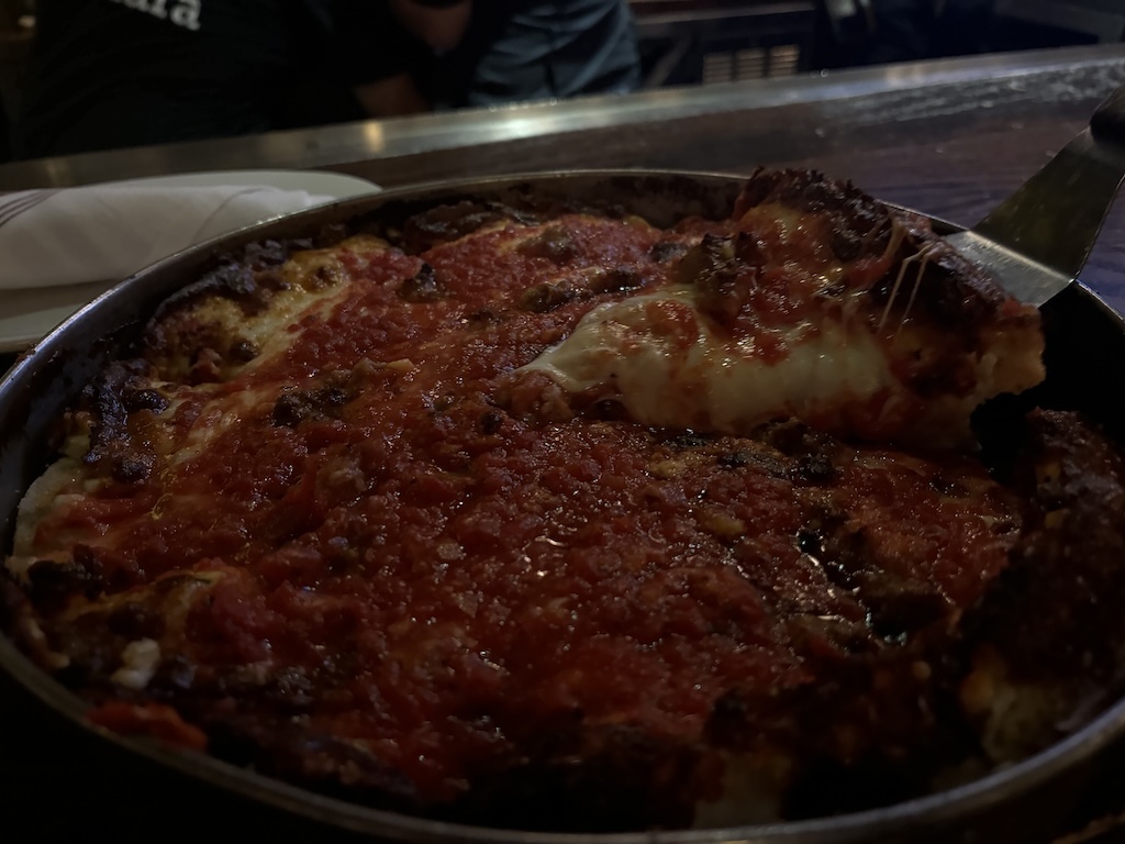 Chicago Deep Dish pizza