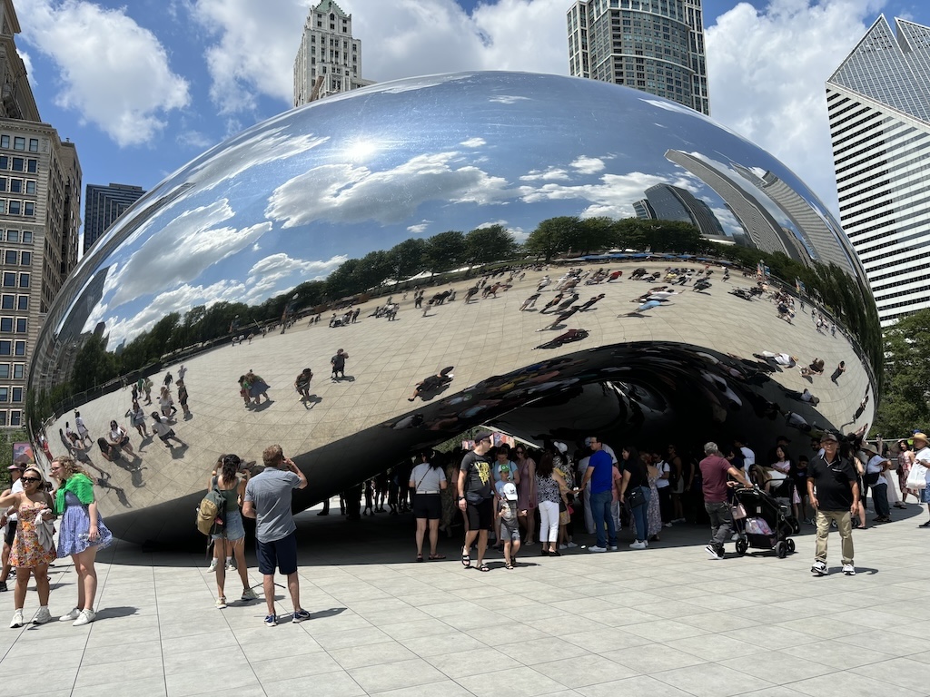 The Bean in Millennium Park