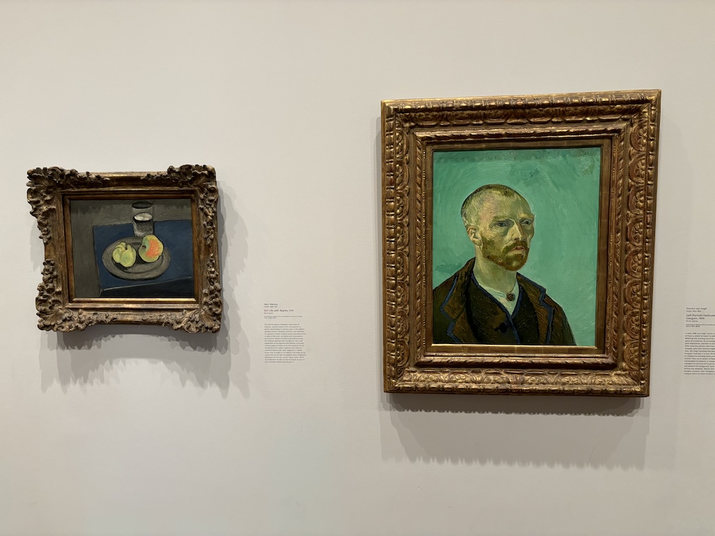 Matisse and Van Gogh paintings