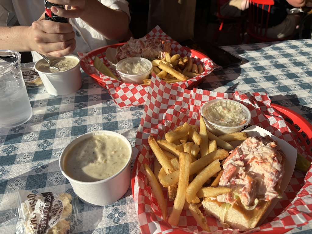 Lobster and Clam Chowder