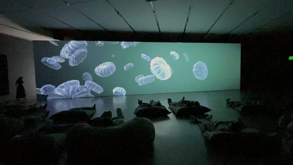 Unity generated sea life art
