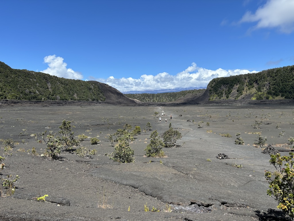 Kilauea Iki Crater hiking path
