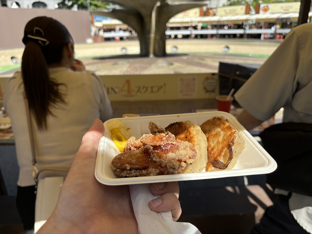 Odori park Autumn Festival food