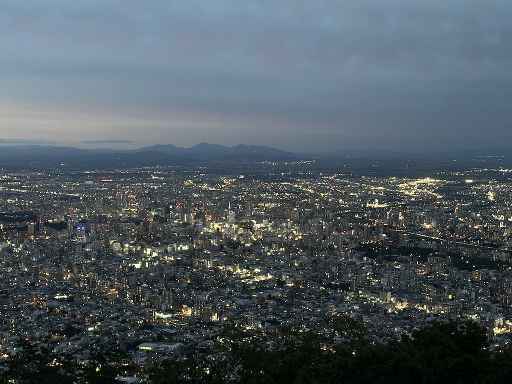 Mount Moiwa north/city view