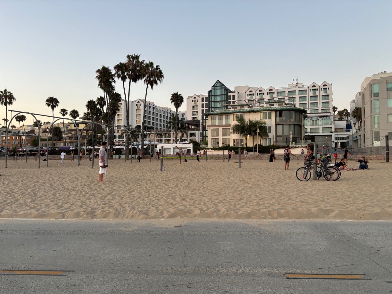 Outdoor Venice Beach gym