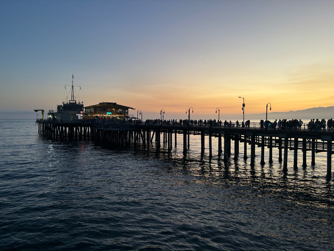 End of Santa Monica pier