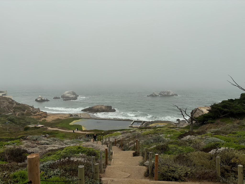 Sutro baths cove