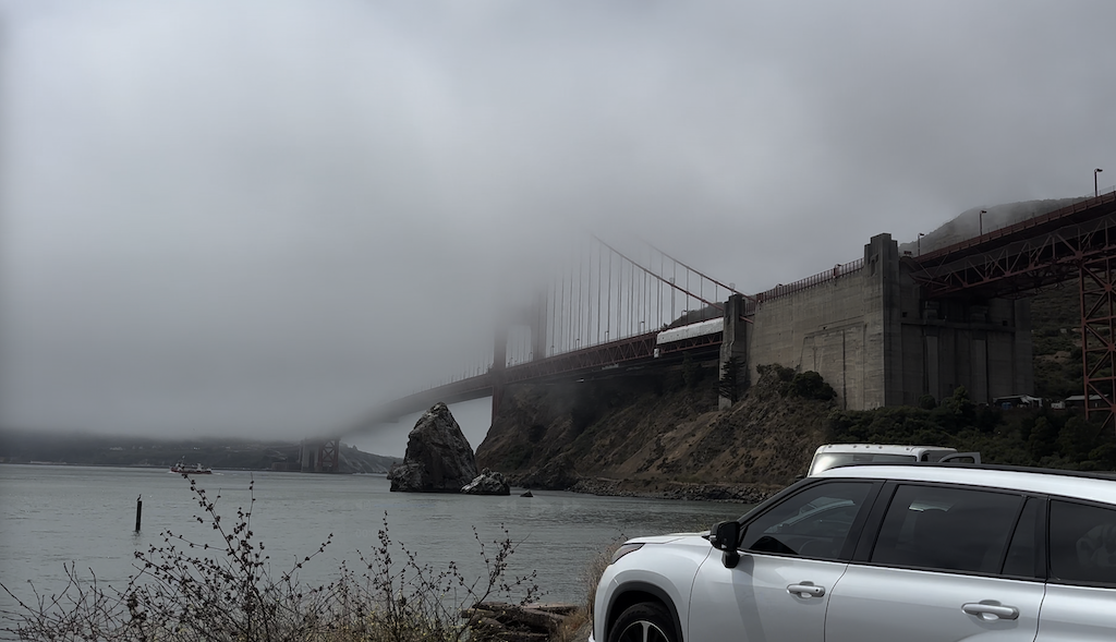 Golden Gate Bridge looking South