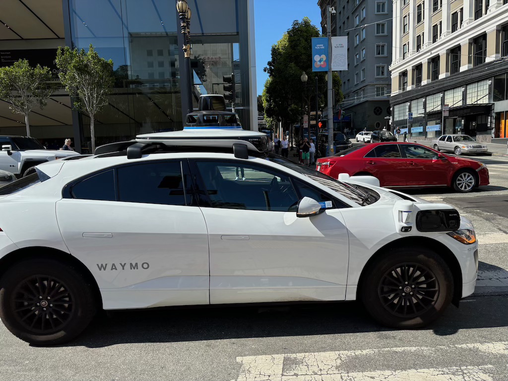 Waymo self driving taxis