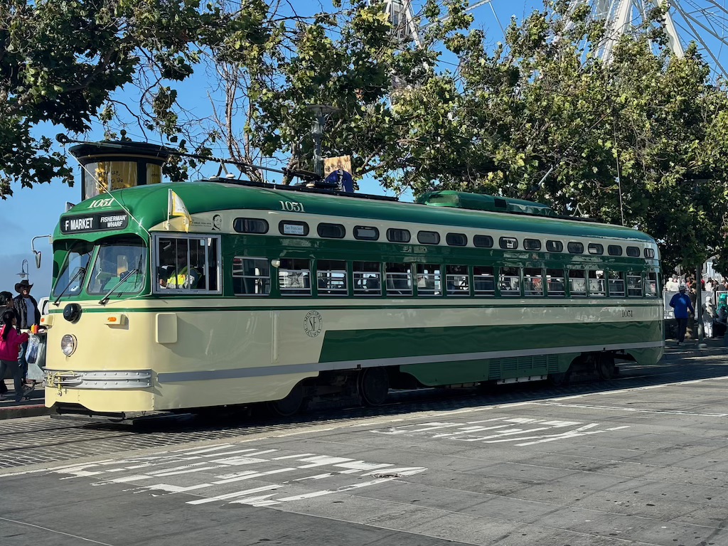 Fishermans Wharf tram