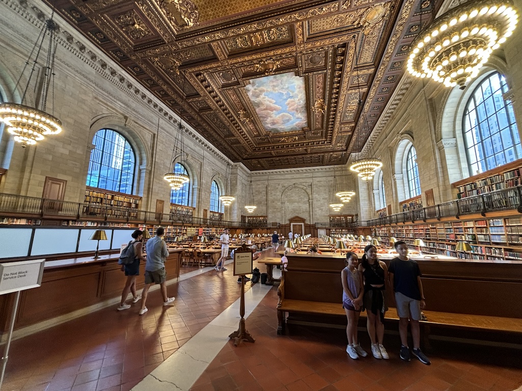 the Rose Reading room