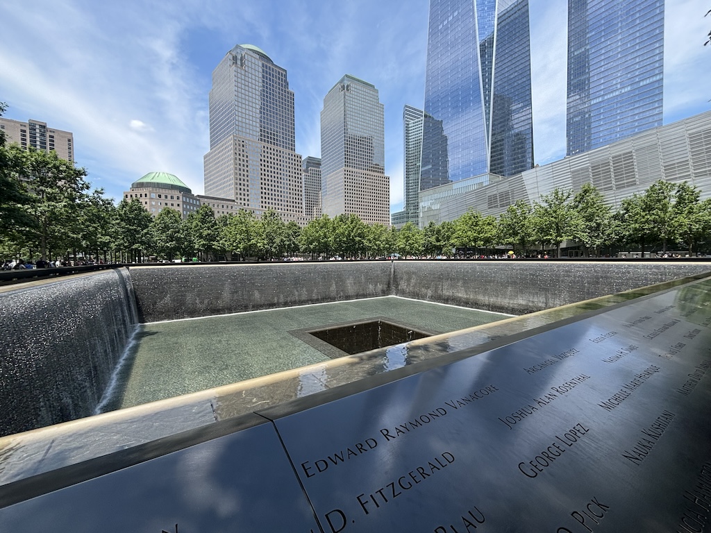 Twin towers site
