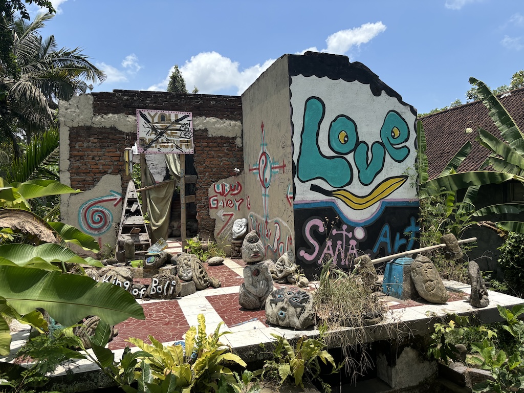 Derelict building art collection