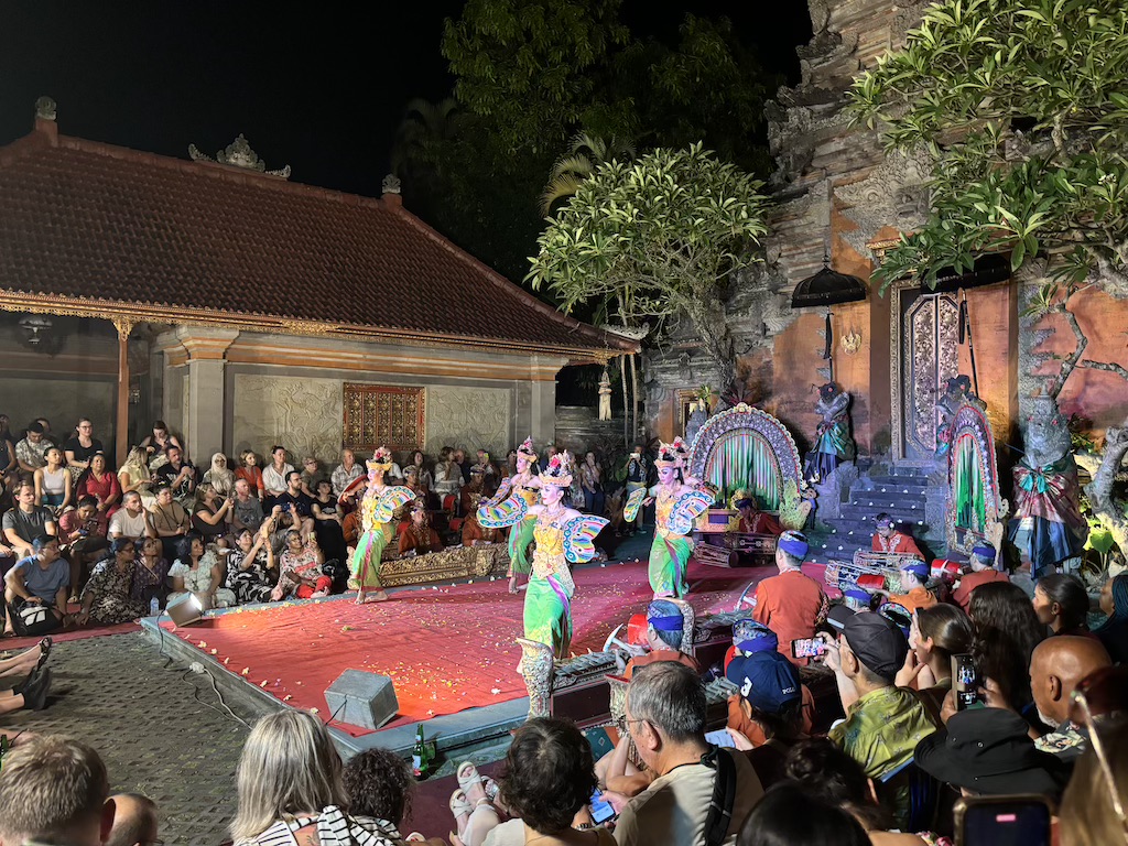 Legong Dance in Ubud Palace