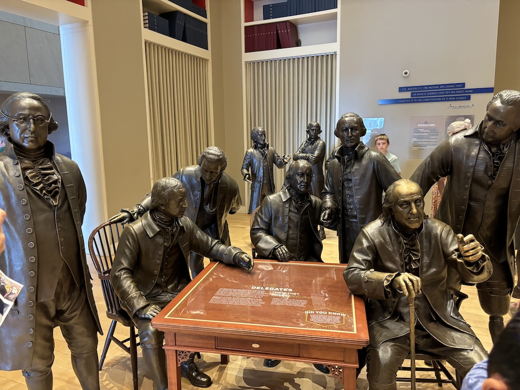 Signing of constitution table
