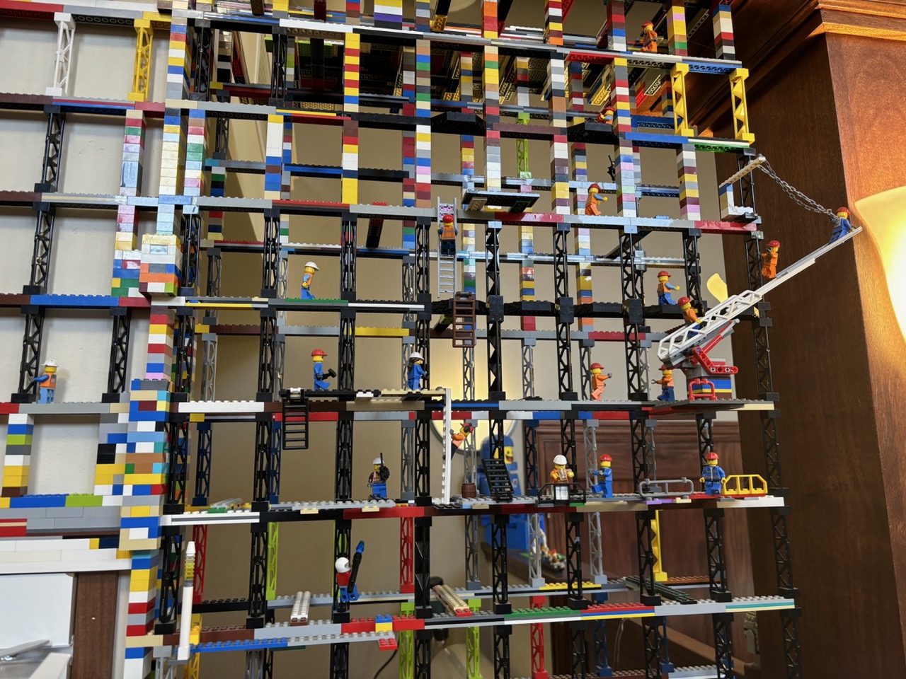 Construction lego build