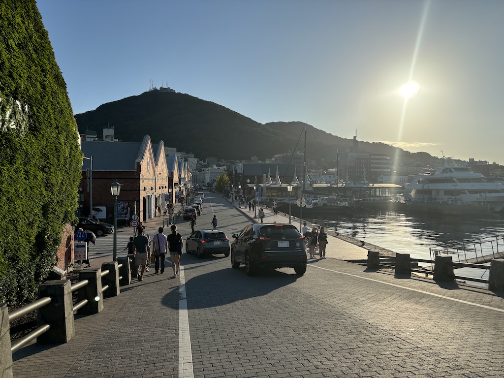 Hakodate harbourside