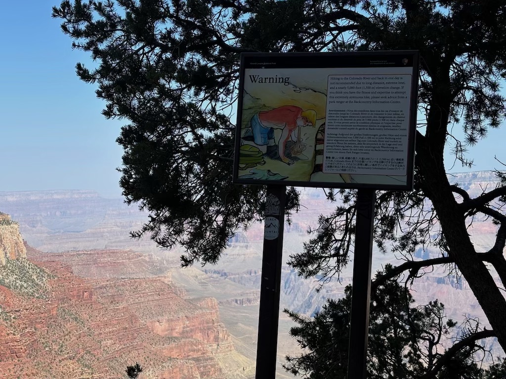 Grand Canyon Junction sign