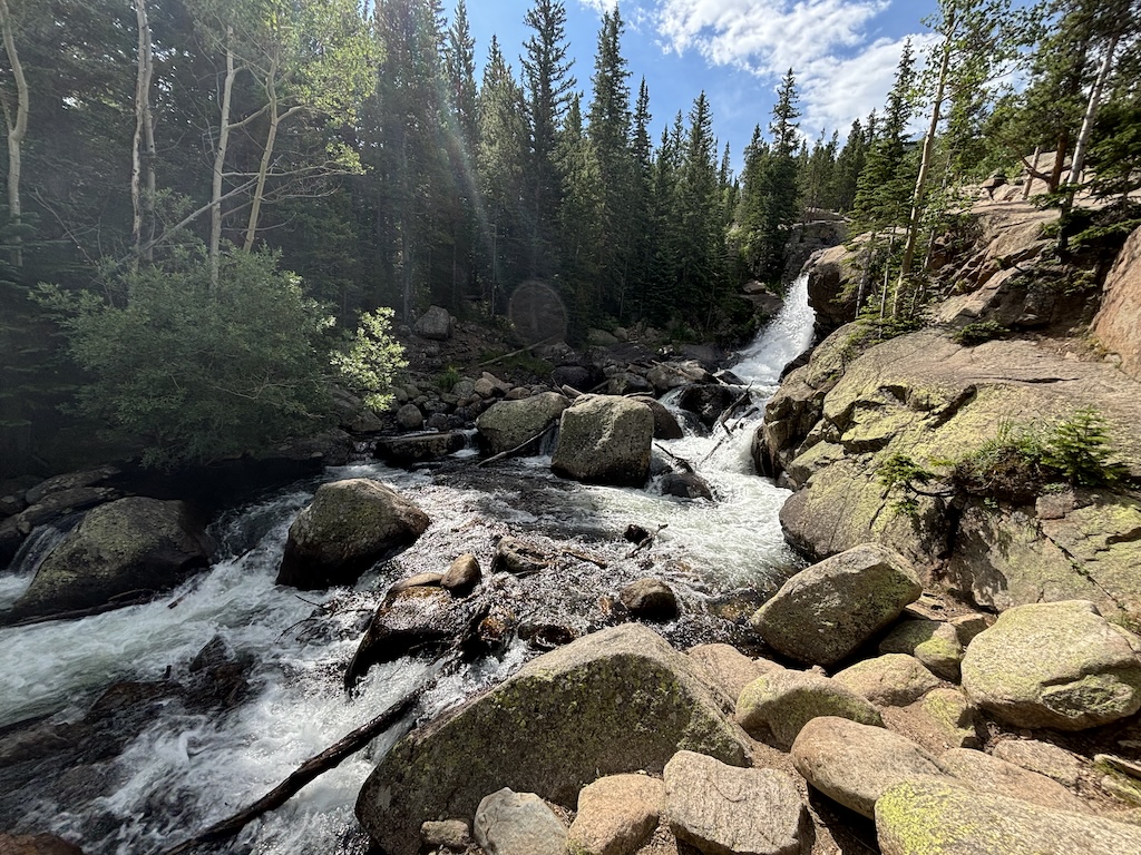 A small brook in Rockies National Park