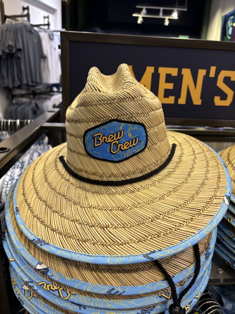 Brew Crew branded sun hat